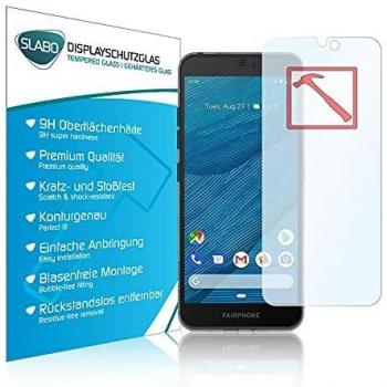 Premium 3‑Stufen‑Panzerglas für Fairphone 3 – Klar & Tempered