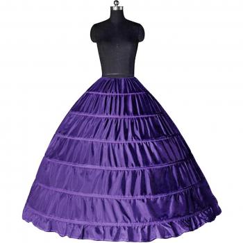 Jupon Étoile Nupte – Crinoline Blanche à 6 Créoles