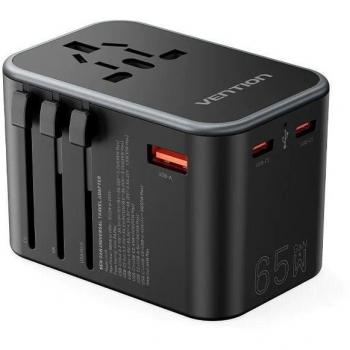 Cargador de Pared 2xUSB Tipo-C Vention