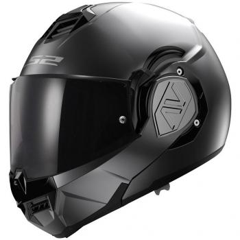 LS2 Casco Modulare FF906 Advant Solid Titanio Opaco-Nero