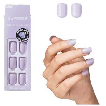 Unhas Autocolantes KISS imPRESS Roxas 30 Unidades