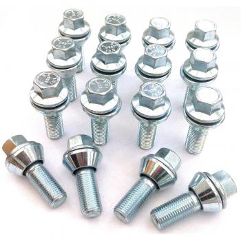 Set de pernos de rueda de aleación M12 x 1,5