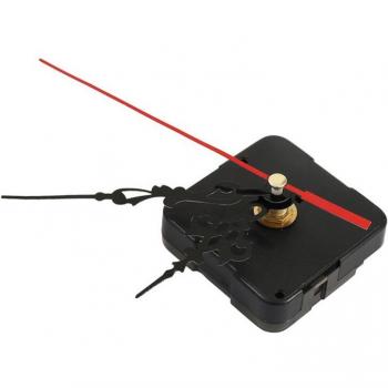 Black Quartz Clock Movement Parts