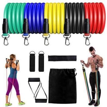 AthletiBand 11-Component Stretching Set for Men & Women