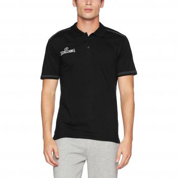 Spalding Evolution II Woven Polo Noir pour Homme