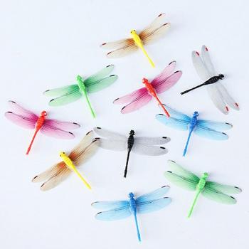 20pcs Glow Dragonfly Floral Decor Pins