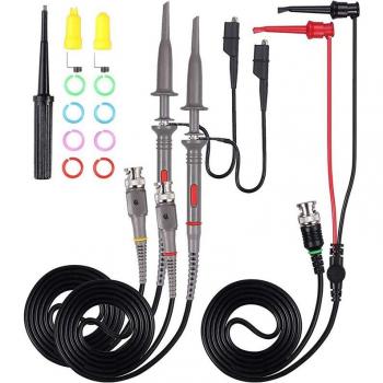 P6100 Osciloscopio Clip 100 MHz + Accesorios BNC‑Minigrabber