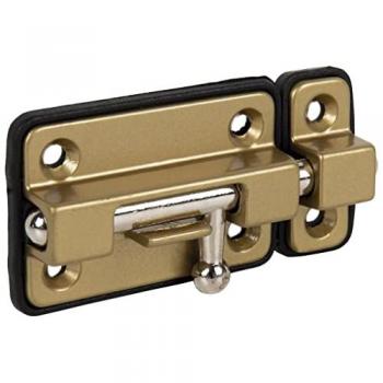 Pasador con base de plástico dorado 65 mm