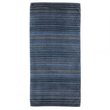 PIP Studio Handtuch 70 x 140 cm, Geometrisches Muster, Dunkelblau