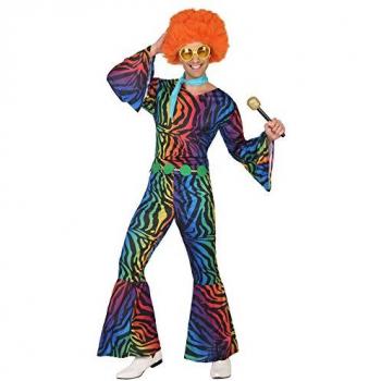 Disfraz de Disco Retro Hombre Multicolor