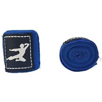 Tunturi Bruce Lee Handgelenkschutz – Schwarz, 1 Paar, Erwachsene, Unisex, Blau
