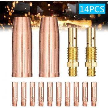 Set Completo de Herramientas MIG 14 Uds – Tweco Mini, Lincoln 100L