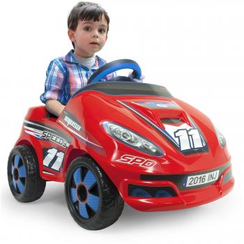 Injusa 6 V Speedy Car Rosso