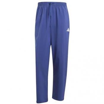 Adidas Stanford Open Hem Joggers for Men Medium Blue/White