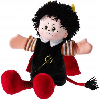 Heunec 395275 Farbiger Teufel in Handspielpuppe
