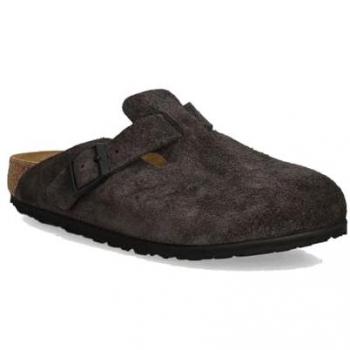 Pantoletten Birkenstock Boston Leve 1028552 Grau