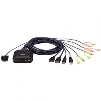 Aten 2-Port USB 4K HDMI KVM Switch