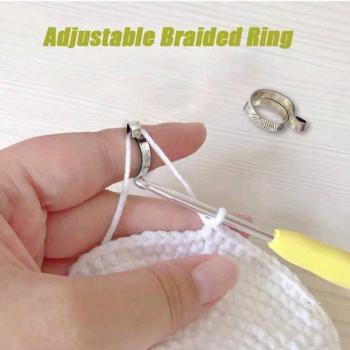 Adjustable Knitting Thimble