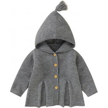 Ropa de primavera otoñal con botones para bebés