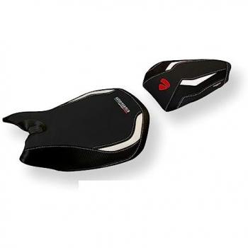 Accessorio Sella Ducati 1299 Velvet 15‑18 White Logo