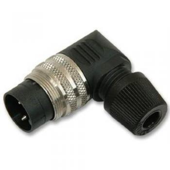 Binder 09-0140-70-05 Rundstecker Stecker, gewinkelt 5 Kontakte