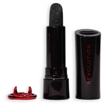 Makeup Revolution Sinful Black Shimmer Lipstick 3.5 g