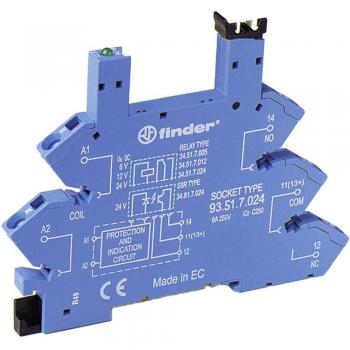 Support relais Finder 93.51 pour série 34