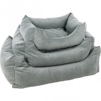 Flamingo Tierbett für Hunde Celeste rechteckig minzgrün