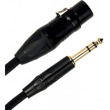 JustFJS10 Quiklok Câble Micro XLR-F Jack Stereo 10M