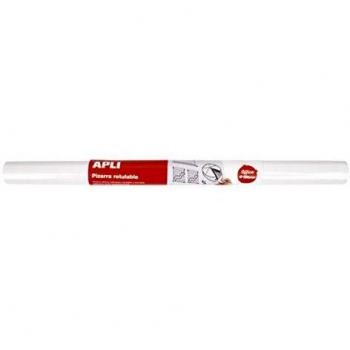 Apli pizarra blanca adhesiva en rollo 2 x 1 m