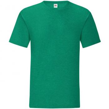 Fruit of the Loom Mens Iconic T-Shirt (Pack of 5) (Heather Green)