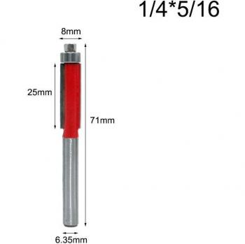 1/4 Shank Ball Bearing Flush Trim Bit