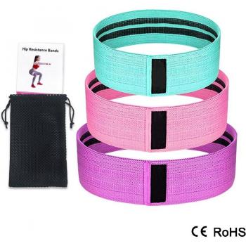 FitLoop 3-Pack: Banda de Resistencia para Yoga y Ejercicios