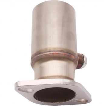 2.5 Exhaust Reducer with 3 Flange and O2 Bung