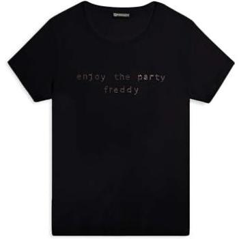 Enjoy The Party  – T‑shirt Freddy F25WTEET4 Nero XL Donna