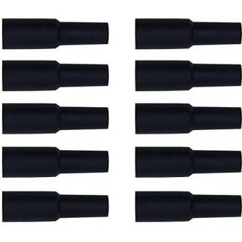 Axing SZU 11-01 Wasserschutzhülle für F-Stecker Wetterschutz Neopren UV-beständig outdoor, 10 Stück