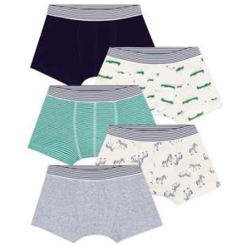Boxers Petit Bateau Imprimés Animaux 6A Multicolore