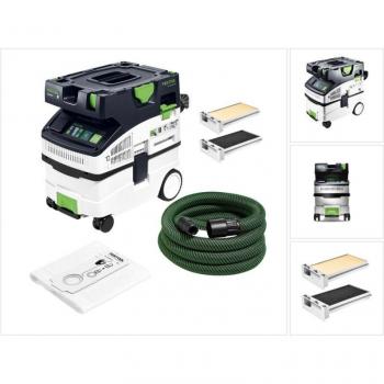 Aspiratore Cleantec Ctm Midi I con Filtro e Sacchetti