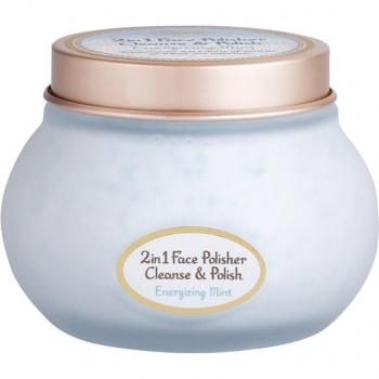 Energizing Mint 2 in 1 Facial Exfoliator by Sabon