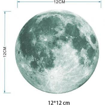 Decoración de Luna Luminosa 3D para Niños