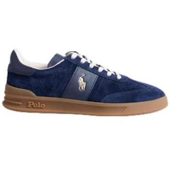 Men’s Polo Ralph Lauren Blue Aera Low Trainers – Size 10 US