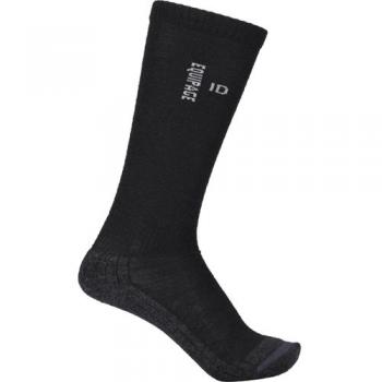 Equipage Cecily High‑Performance Wool Sock – Black (41‑44)