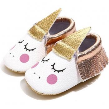 Non-slip Prewalker Shoes for Newborn Girls