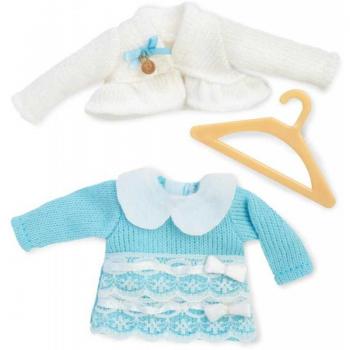 Barriguitas Ropa Vestido Azul y Rebeca