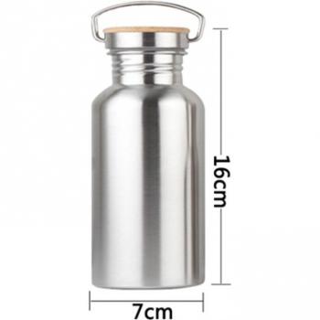 Bouteille d'eau réutilisable en acier inoxydable