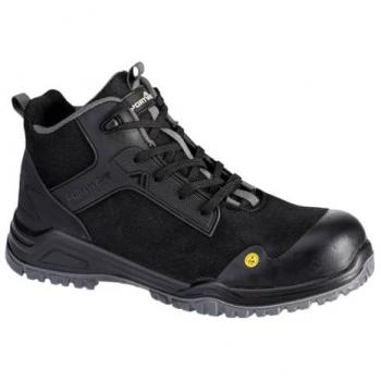 Scarpe di Protezione Alta S3S Bevel ESD SR FO Nero/Grigio 43