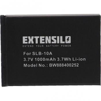 Extensilo Ersatzakku für Samsung EX2F, ES60, ES55
