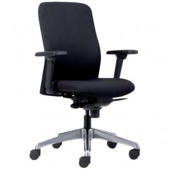 Bureaustoel Euroseats Milano 001 synchroom zwart 1 Stuk