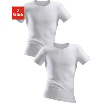 Clipper Herren Unterziehshirt, 2er-Pack, weich und glatt