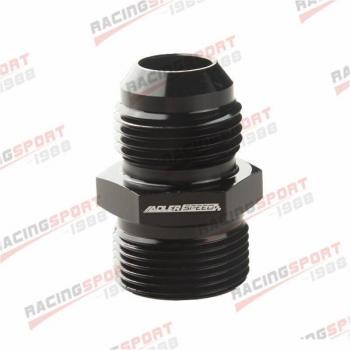 10AN Male Flare to M24 x 1.5 Metric Straight Hose Fitting